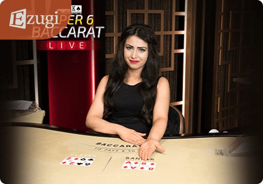 Baccarat Super 6 casino game on PH365