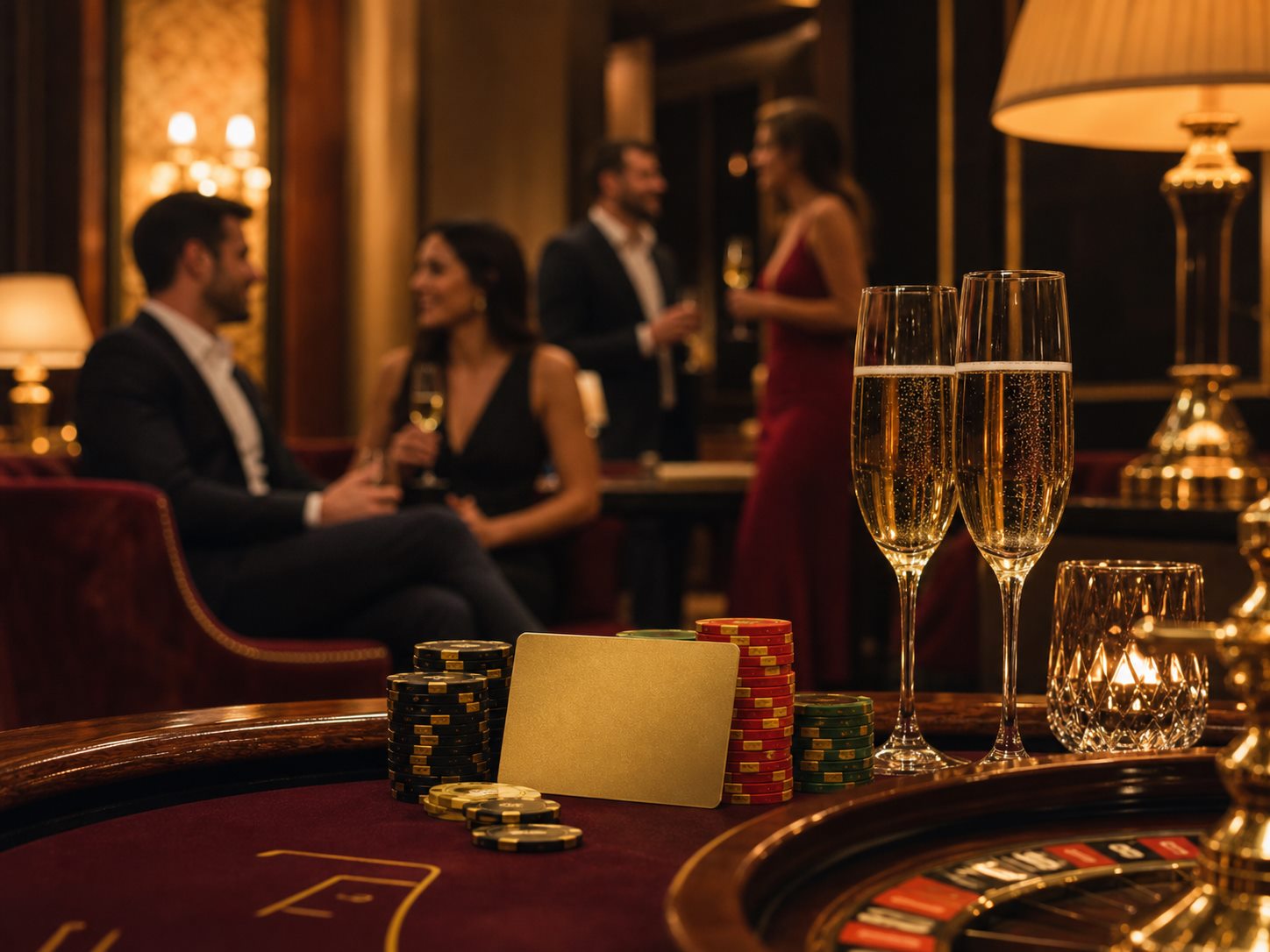 PH365 rewards lounge with casino chips and hosts